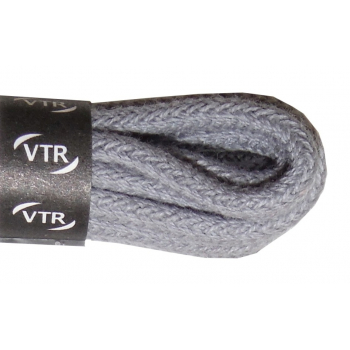 VTR šnúrky bavlnené okrúhle tenké sivé Obrázok pre VTR šnúrky bavlnené okrúhle tenké sivé