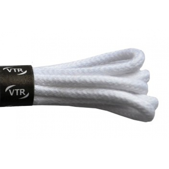 Obrázok pre VTR šnúrky bavlnené okrúhle tenké biele 