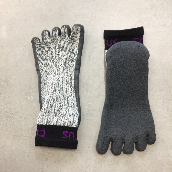 Obrázok pre CRUS barefoot EVO čierna/fialová M (EU 39-42)