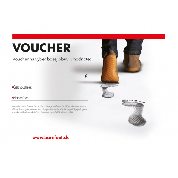 Obrázok pre VOUCHER (DARČEKOVÝ POUKAZ) 50 €